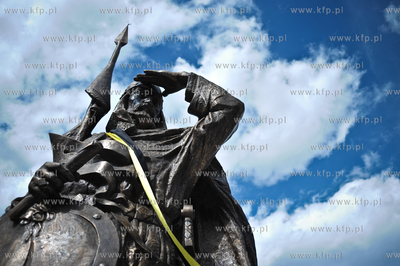 Odsloniecie pomnika Swietopelka II Wielkiego na skwerze...