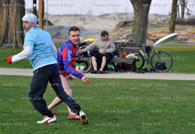 Sopot - Park Poludniowy. Trening trojmiejskiej druzyny...