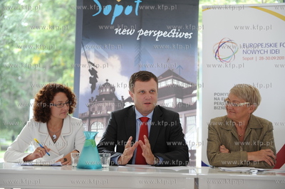 Sopot, Zatoka Sztuki - Lazienki Polnocne.. Konferencja...