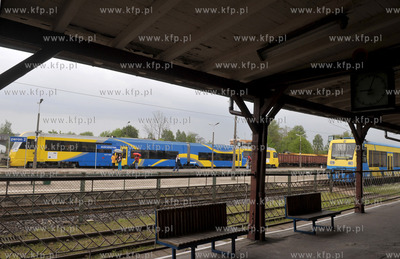 Dworzec PKP w Koscierzynie. 04.05.2012 fot. Maciej...
