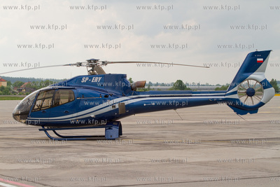 Port Lotniczy Gdansk im. Lecha Walesy. Nz. Eurocopter...