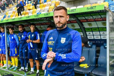 3 kolejka Fortuna I liga. Mecz Arka Gdynia - Polonia...