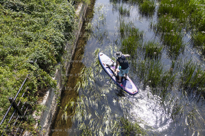 Spływ kanałem Raduni na desce SUP. 
6.07.2023
fot....