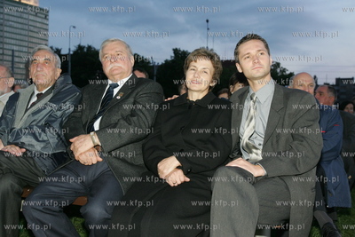 Gdansk, spektakl z okazji rocznicy podpisania porozumien...