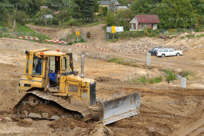 Budowa trasy WZ wzdluz ulicy Kartuskiej na odcinku...