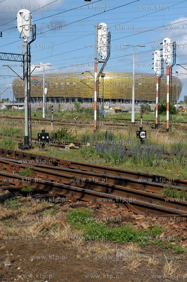 PGE ARENA w Gdansku. Widok z Kolonii Uroda. 
20.06.2011
fot....