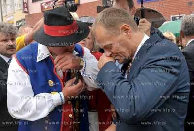 XIII Swiatowy Zjazd Kaszubow w Leborku. Gosciem Zjazdu...