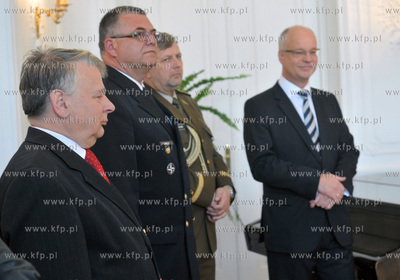 Palac Opatow w Oliwie. Uroczystosc otwarcia Konsulatu...