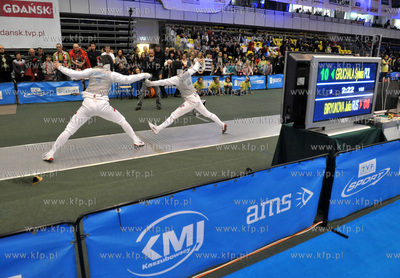 Gdansk. Hala AWF. Zawody Dwor Artusa Grand Prix Pucharu...