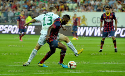 PGE ARENA w Gdansku. Super-Mecz miedzy Lechia Gdansk,...