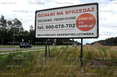 Gdansk Matarnia na pograniczu z Rebiechowem. Ul. Slowackiego....