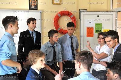 Gimnazjum św. Jana de La Salle w Gdańsku. Egzamin...