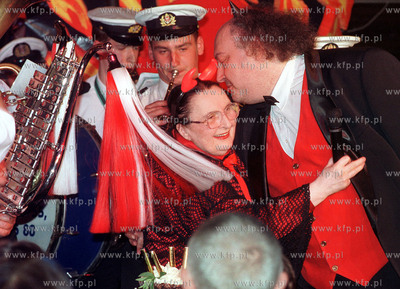 W Ratuszu Staromiejskim w Gdansku, z okazji 50-cio...