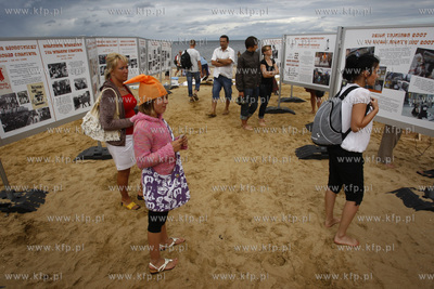 Gdansk Jelitkowo. Krasnoludki Na Plazy - happening...