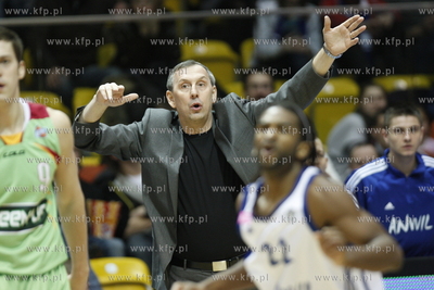 Gdynia. Final Pucharu Polski w koszykowce. Anwil Wloclawek...