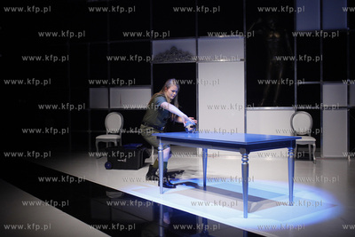 Scena Kameralna Teatru Wybrzeze w Sopocie. Proba medialna...