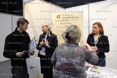 Gdańsk. Amber Expo. Metropolitalne Targi Pracy Pomorza....