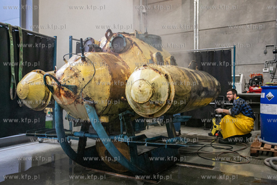 Centrum Konserwacji Wraków Statków w Tczewie. Rozpoczęcie...