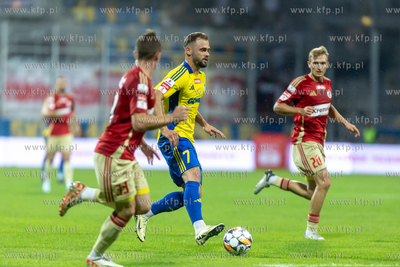 Fortuna 1 Liga. Arka Gdynia - ŁKS Łódź. Nz.
29.07.2024
fot....