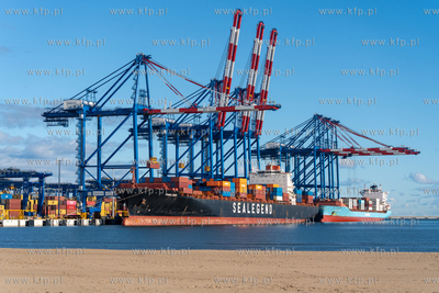 Kontenerowiec Istanbul Bridge zawinłą do Gdańska...