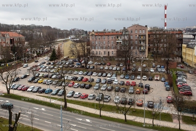 Gdańsk. Panorama z budynku Forum Gdansk.   21.03.2019....