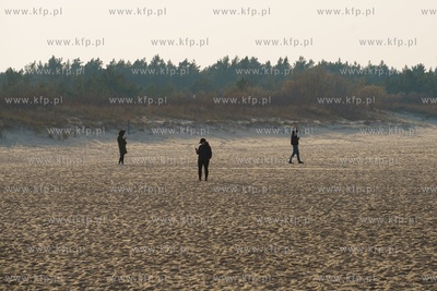 Gdańsk Stogi. Pomimo zalecenia pozostania w domu w...