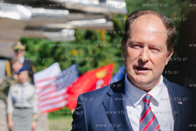 Gdańsk. Wizyta w Gdańsku Marka Brzezińskiego, ambasadora...