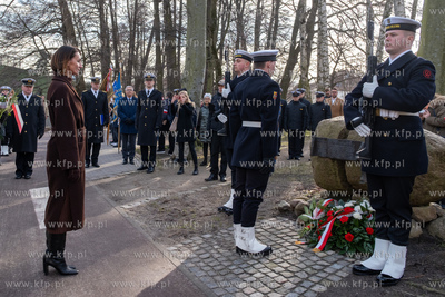 Sopot. Pomnik Danuty Siedzikówny Inki. Obchody. 82....