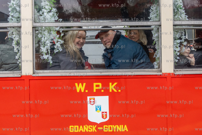 11 listopada na gdańskie tory wyjechał Tramwaj Niepodległości....
