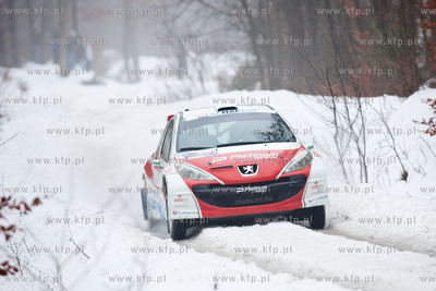 Skrzeszewo. Odcinek specjalny 8 Rajdu Lotos Baltic...
