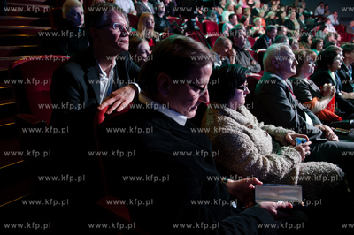 Gdansk. Teatr Wybrzeze. Uroczysta Gala Nagrody Literackiej...