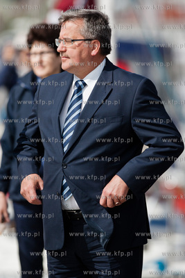 Sopot - molo. Przystan Jachtowa. Uroczystosc slubowania...