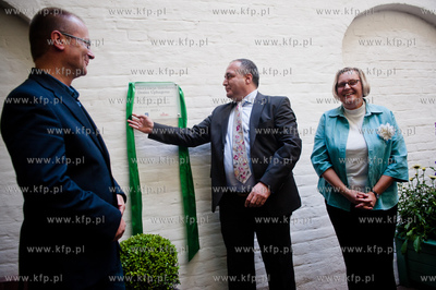 Gdansk. Muzeum Domu Uphagena. Uroczysta inauguracja...