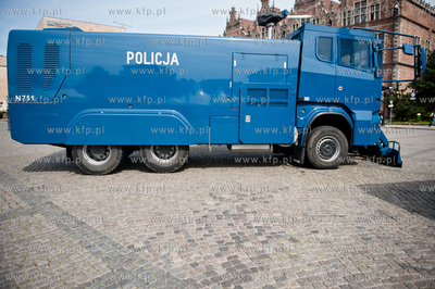 Gdansk. Targ Weglowy. Festyn Policyjny zorganizowany...