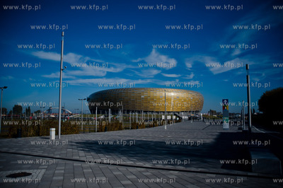 Gdansk. Stadion PGE Arena. 18.10.2012 fot. Mateusz...