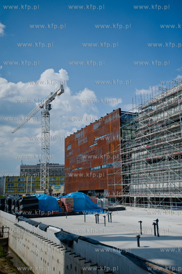 Gdansk. Dzien Otwarty budowy Europejskiego Centrum...