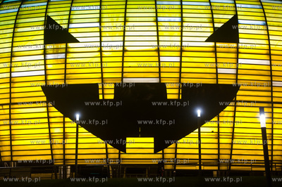 Gdansk. Przygotowane z okazji halloween, nocne zwiedzanie...
