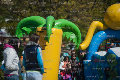 Gdansk. Przymorze. Festyn dla dzieci pt. Wodna Kraina...