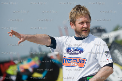 Chalupy. Piosenkarz Pawel Stasiak, gosc zawodow Ford...