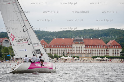 Sopot. Regaty Sopot Match Race zaliczane do cyklu Alpari...