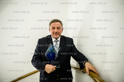 Gdansk. Ratusz Glownomiejski. Uroczystosc wreczenia...