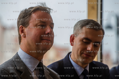 Gdansk. Wyspa Spichrzow. Prezentacja zwycieskiego projektu...