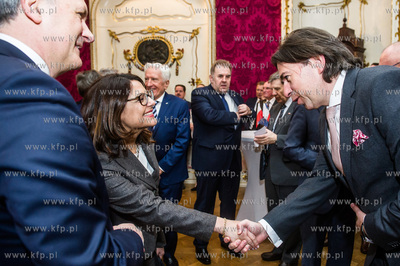 Gdańsk. Dom Uphagena. Noworoczne spotkanie Stowarzyszenia...