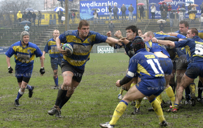 Rugby. Mecz Ogniwo Sopot - Arka Gdynia 
29.04.2006
Fot....