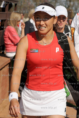 Korty Tenisowego Klubu Sportowego ARKA w Gdyni. Polska...