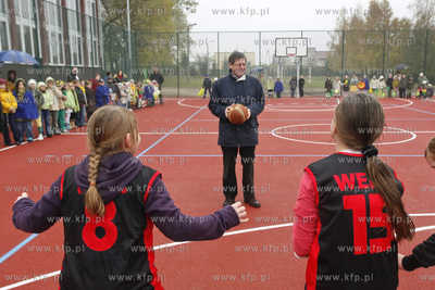Pszczolki. Uroczyste otwarcie kompleksu boisk sportowych...
