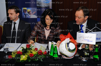 Sopot. Hotel Haffner. Podpisanie umowy na budowe nowego...