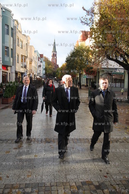 Sopot. Przewodniczacy Parlamentu Europejskiego Jerzy...