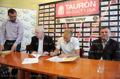 Urzad Miasta Sopotu. Konferencja prasowa Trefl Sopot...