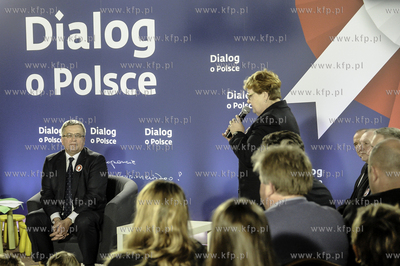 Zamek Gniew. Spotkanie Prezydenta Bronislawa Komorowskiego...